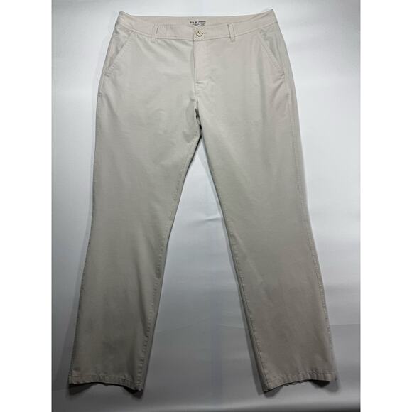 HUK Performance Fabrics Men's Lightweight Beige Chino Pants - Size 38 (39x31) - Picture 1 of 4